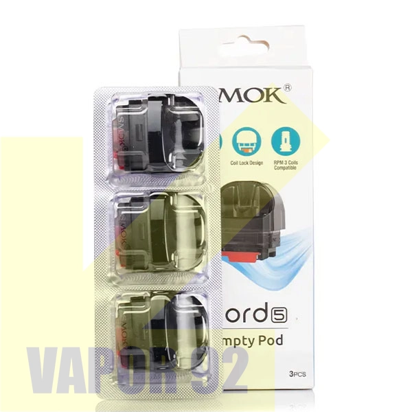 smok nord 5 replacement pod
